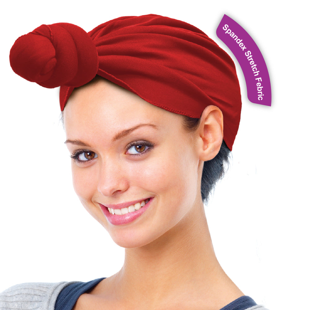 PRE-MADE KNOTTED HEAD WRAP