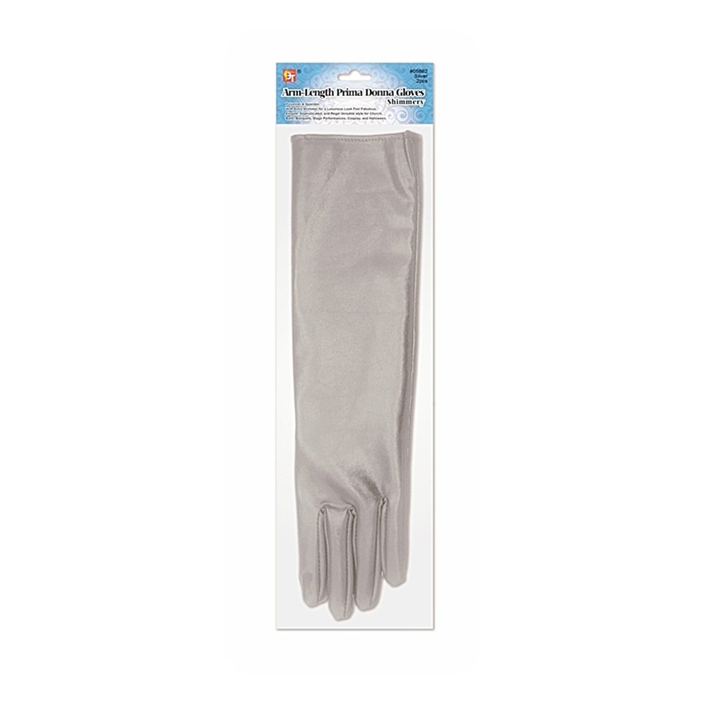 ARM-LENGTH PRIMA DONNA GLOVES - SHIMMERY