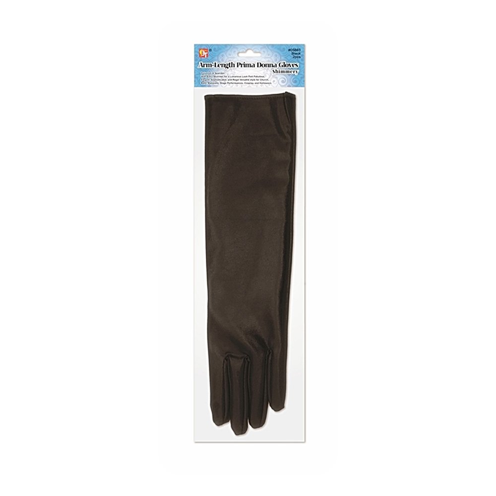 ARM-LENGTH PRIMA DONNA GLOVES - SHIMMERY