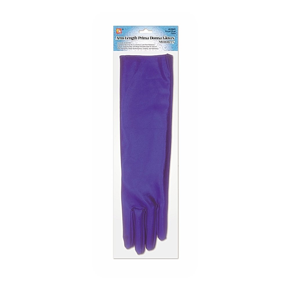 ARM-LENGTH PRIMA DONNA GLOVES - SHIMMERY