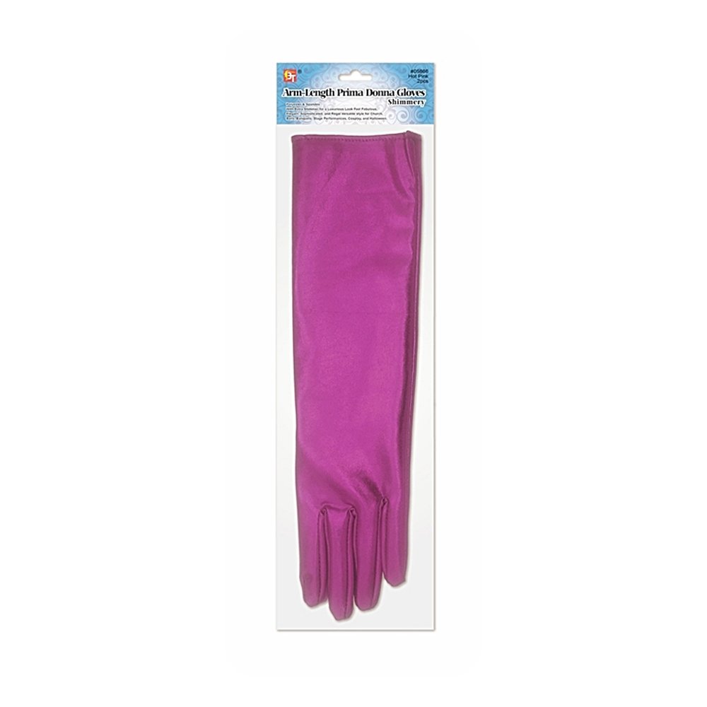 ARM-LENGTH PRIMA DONNA GLOVES - SHIMMERY