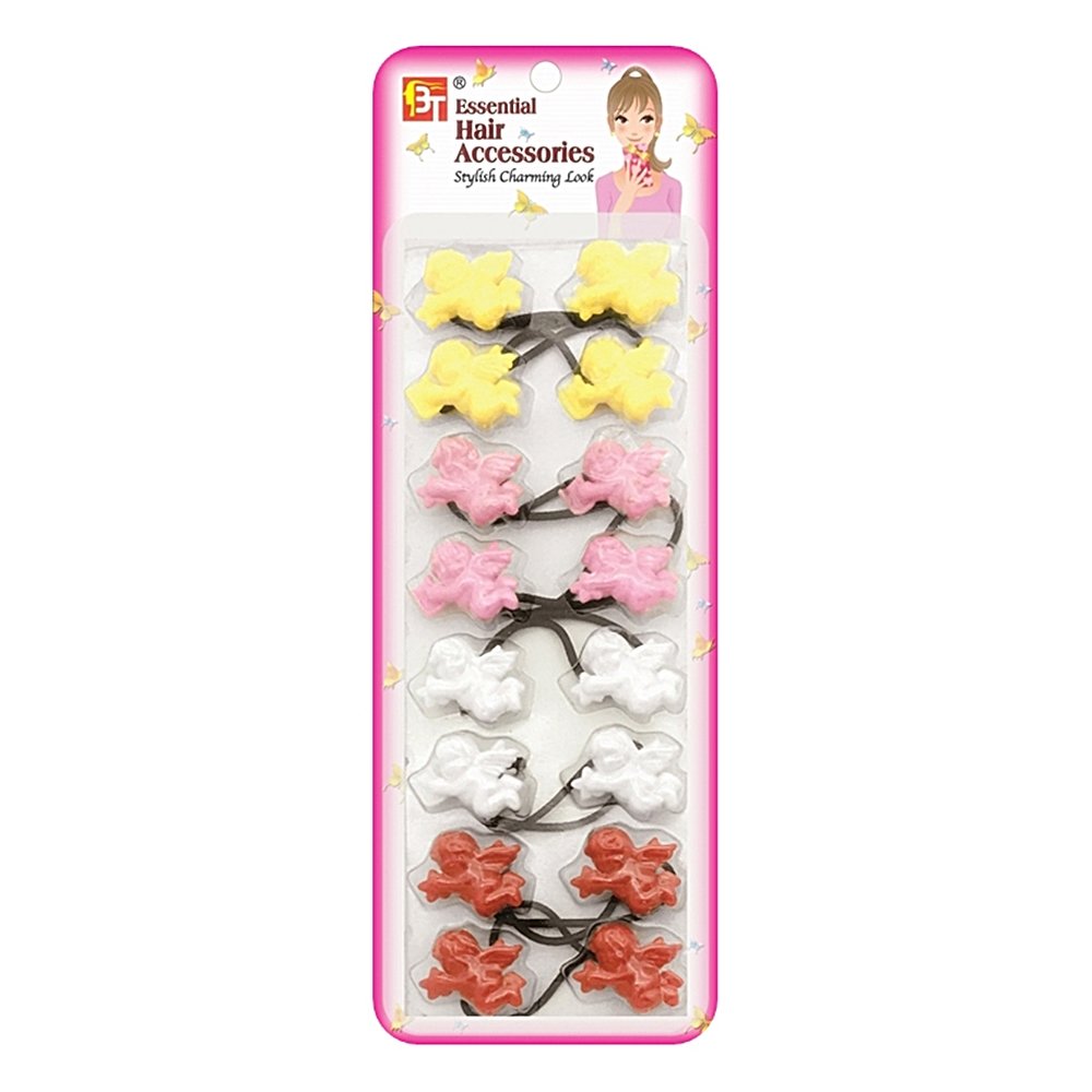 8PCS PONYTAIL HOLDERS BABY ANGEL