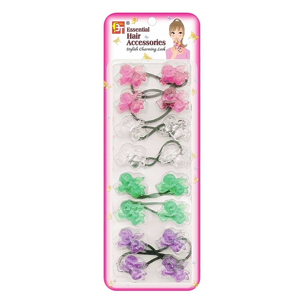 8PCS PONYTAIL HOLDERS BABY ANGEL