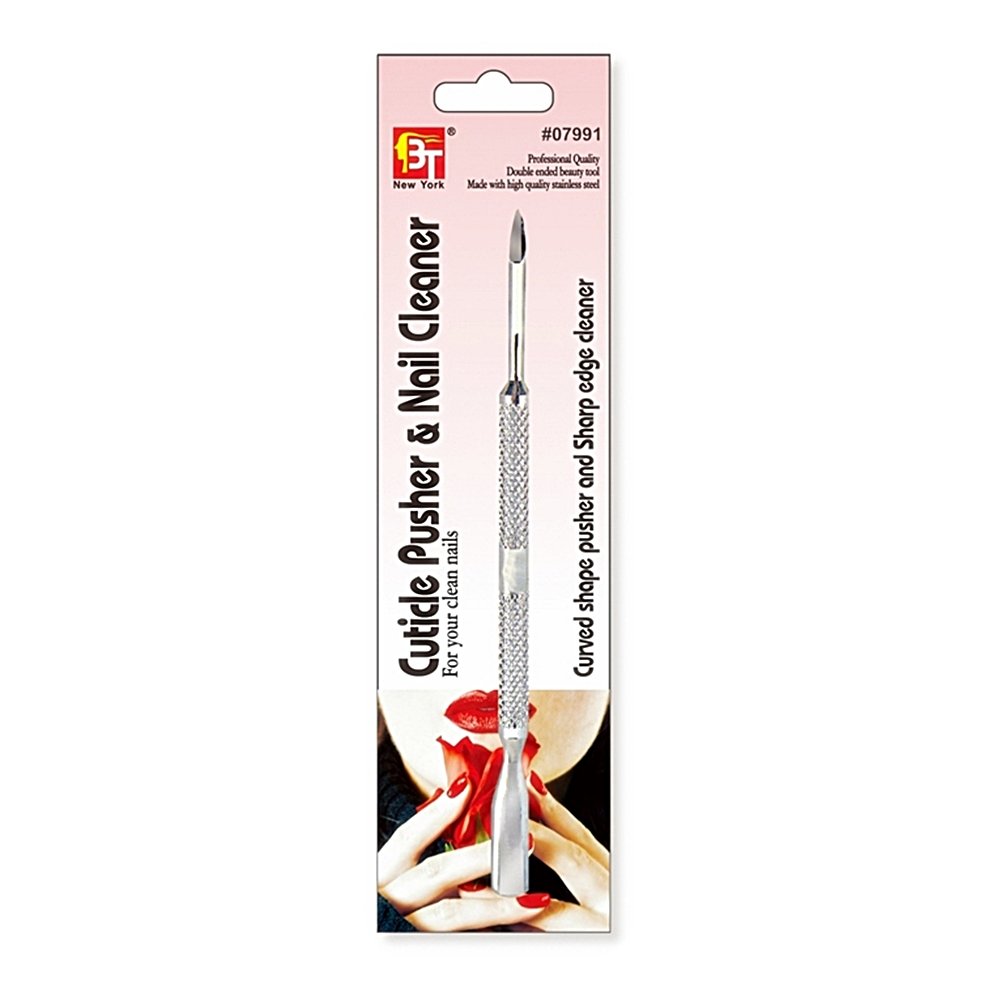 CUTICLE PUSHER & NAIL CLEANER