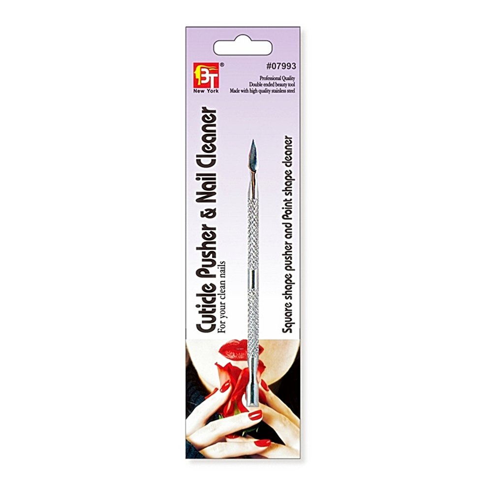 CUTICLE PUSHER & NAIL CLEANER