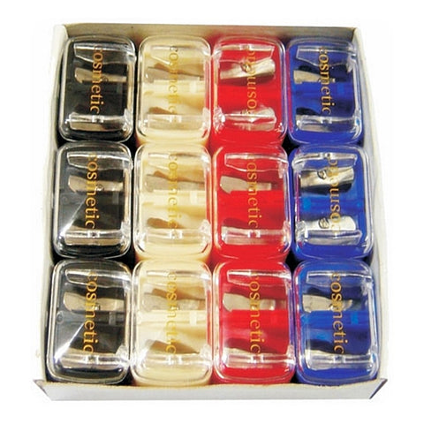 COSMETIC TWO-WAY SHARPENER SAVE SEAL (12PCS)