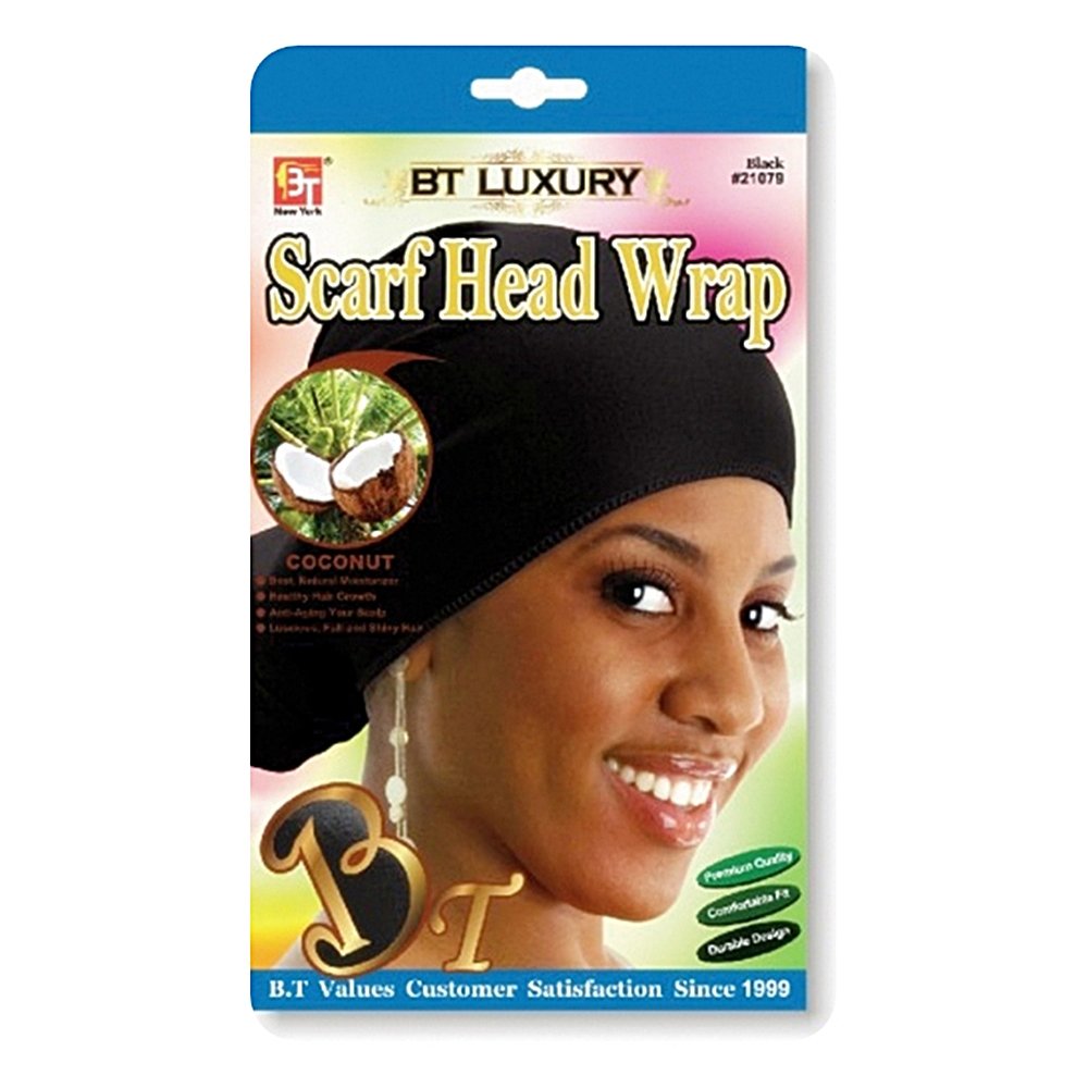 FASHION SCARF HEAD WRAP - Coconut Oil Treated